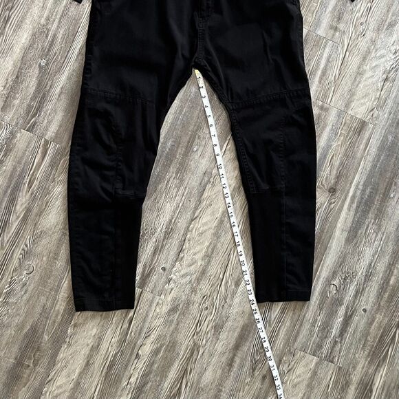 Helmut Lang Moto Drop-Crotch Pants Black Size 32 - Picture 8 of 11